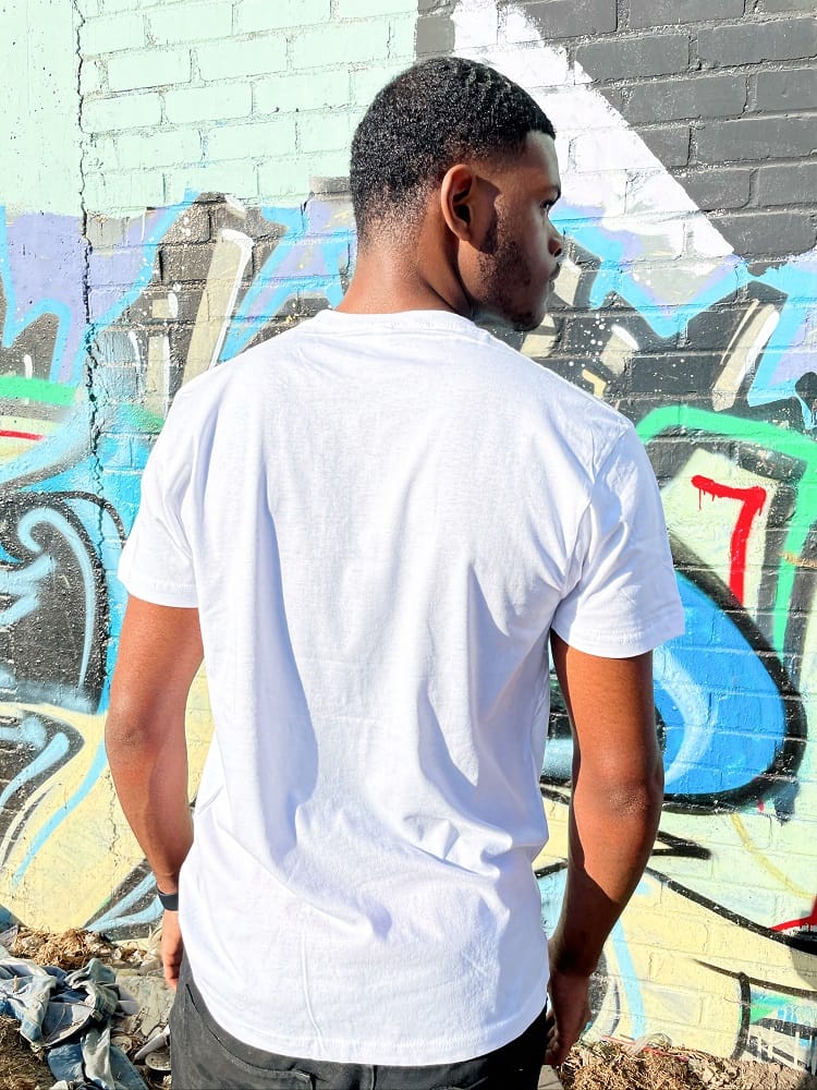 Record Label Tee - White